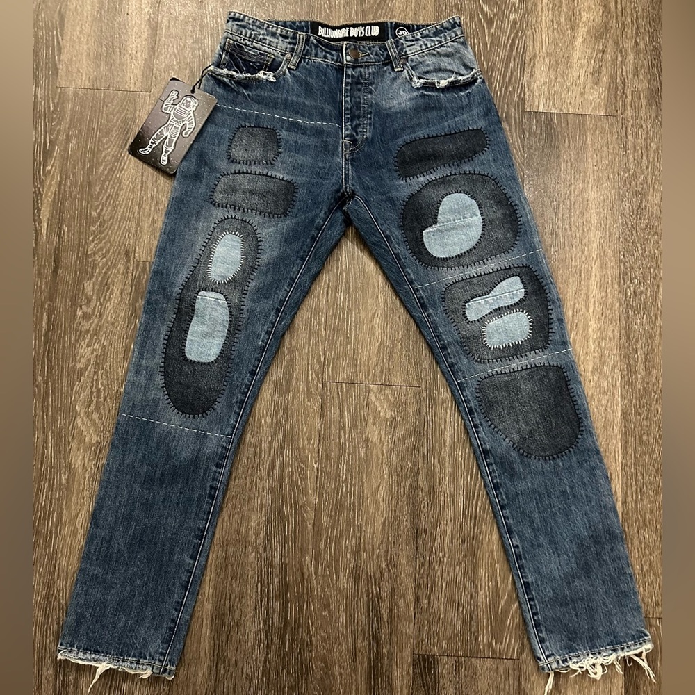Billionaire Boys Club BB Half Moon Jean NWT / Gyser / Size 30